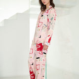 SILKY MIRACLE X BASQUIAT Snakeman Pyjama Set