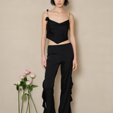 London Rose Flared Trousers