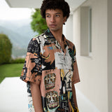 SILKY MIRACLE X BASQUIAT El Gran Espectaculo Pyjama Shirt
