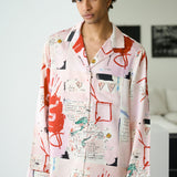 SILKY MIRACLE X BASQUIAT Snakeman Pyjama Set