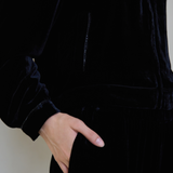 Black Velvet Hoodie