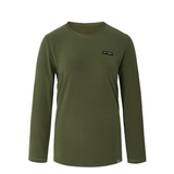 NUDE Long Sleeve Crewneck Top