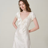 Petite Flower French Resort Bouquet Dress