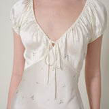 Petite Flower French Resort Bouquet Dress