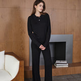 CloudKnit Cashmere-Silk Cable-Knit Lounge Pants