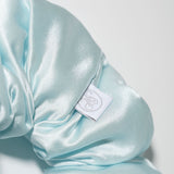 Miracle Blue Silk Scrunchie