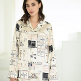 SILKY MIRACLE X BASQUIAT UNTITLED AA Pyjama Set