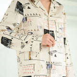 SILKY MIRACLE X BASQUIAT UNTITLED AA Pyjama Set