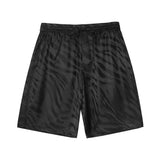 Zebra Print Silk Pyjama Shorts