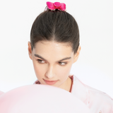 Hello Kitty Series Silk Bow Crystal Hairband Set