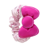 Hello Kitty Series Silk Bow Crystal Hairband Set