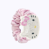 Hello Kitty Series Silk Bow Crystal Hairband Set