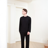 Basic Long Black Pyjama Trousers