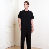 Basic Long Black Pyjama Trousers
