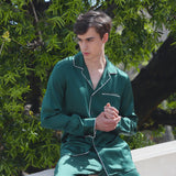 Classic Green Men's Pyjama Set