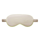 Curve Doodle Monogram Silk Eye Mask