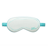 Curve Doodle Sky Blue Silk Eye Mask