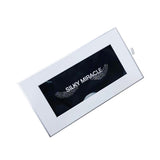 Crystal Embellished Black Silk Eye Mask