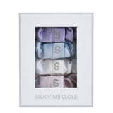 Flame Collection Diamond Studded Pastel Scrunchies Set