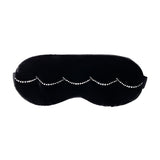 Black Velvet Crystal Eye Mask