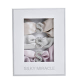 Flame Collection Diamond Studded Nude Scrunchies Set