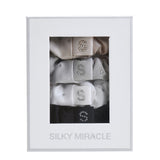 Flame Collection Diamond Studded Monochrome Scrunchies Set