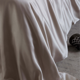 Galaxy Grey Silk Bed Set