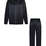 Classic Black Men's Pyjama Set