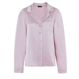 Dusty Nude Pink Silk Pyjama Set