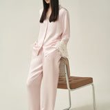 Muse Feather and Crystal Pink Pyjama Set