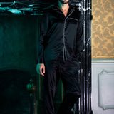 Classic Black Men's Pyjama Set