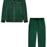Classic Green Men's Pyjama Set