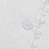White Crinkled Silk Pyjama Set