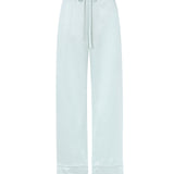Misty Morning Blue Silk Pyjama Set