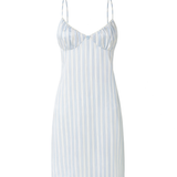 Cruise Silk Ruched Cami Mini Dress