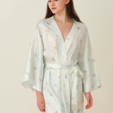 Lily of the Valley Series Pearl Silk Robe