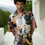 SILKY MIRACLE X BASQUIAT El Gran Espectaculo Pyjama Shirt