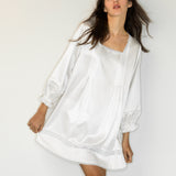 Ballerina Series Retro Square Neck Nightgown Set
