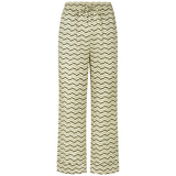 Men's Green Monogram Print Pyjama Trousers