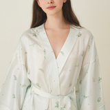 Lily of the Valley Series Pearl Silk Robe