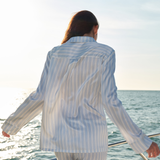 Cruise Silk Lace-Trim Pyjama Set