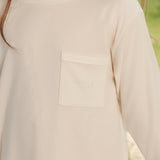 NUDE Collection Kids' Knit Button-Up Long Sleeve