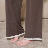 NUDE Silk-Blend Layered Trousers
