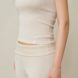 CloudKnit Silk-Cashmere Dot Jacquard Knit Camisole