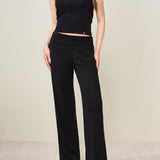 CloudKnit Silk-Cashmere Dot Jacquard Knit Trousers