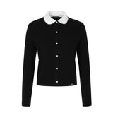 CloudKnit Dot Jacquard Silk-Cashmere Knit Cardigan