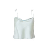 Pearl Series Silk Pleated Camisole
