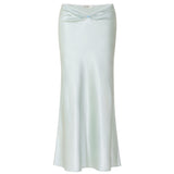 Pearl Series Pleated Silk Long Skirt