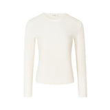 NUDE Polka Dot Knit Long Sleeve Top