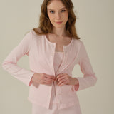 NUDE Series Polka Dot Knit Cardigan